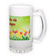 Frosted glass beer mug (500 ml)