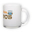 Frosted glass mug (300 ml)