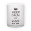 Frosted glass mug (300 ml)