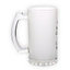 Frosted glass beer mug (500 ml)