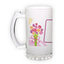 Frosted glass beer mug (500 ml)