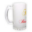 Frosted glass beer mug (500 ml)
