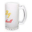 Frosted glass beer mug (500 ml)