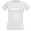 Women's T-shirt with your choice of photos, notes, white
