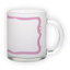 Frosted glass mug (300 ml)