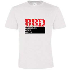 T -shirts with your photo, notes, white