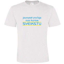 T -shirts with your photo, notes, white