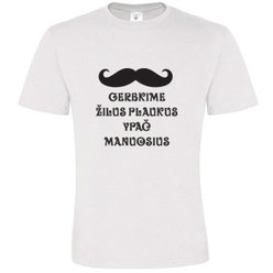 T -shirts with your photo, notes, white