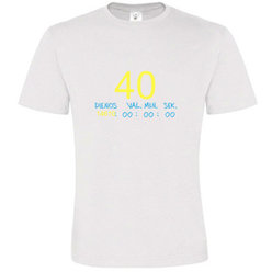 T -shirts with your photo, notes, white