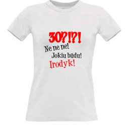 Women's T-shirt with your choice of photos, notes, white