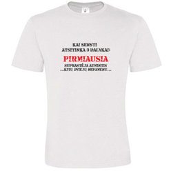 T -shirts with your photo, notes, white