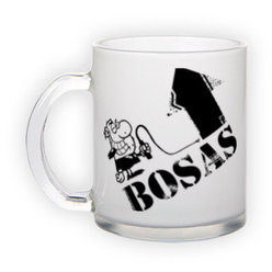 Frosted glass mug (300 ml)