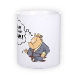 Standard white mug (300 ml)