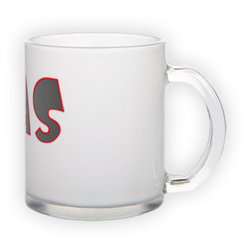 Matinio stiklo puodelis (300 ml)