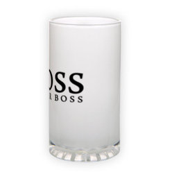 Frosted glass beer mug (500 ml)
