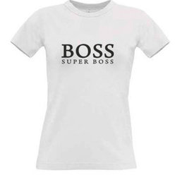 Women's T-shirt with your choice of photos, notes, white