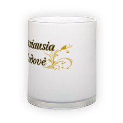 Frosted glass mug (300 ml)
