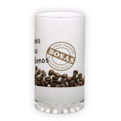 Frosted glass beer mug (500 ml)