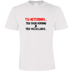 T -shirts with your photo, notes, white