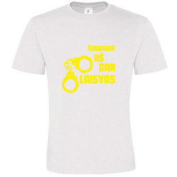 T -shirts with your photo, notes, white