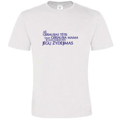 T -shirts with your photo, notes, white