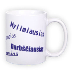 Standard white mug (300 ml)