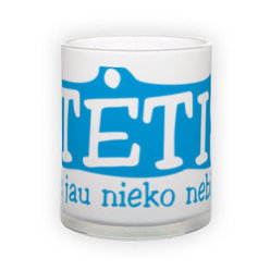 Frosted glass mug (300 ml)