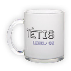 Frosted glass mug (300 ml)