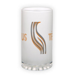 Frosted glass beer mug (500 ml)