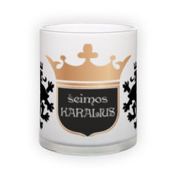 Matinio stiklo puodelis (300 ml)