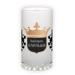 Matinio stiklo bokalas (500 ml)