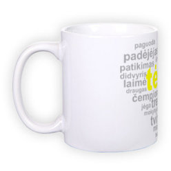 Standard white mug (300 ml)