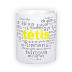 Standard white mug (300 ml)