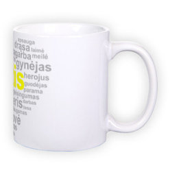Standard white mug (300 ml)