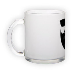 Frosted glass mug (300 ml)