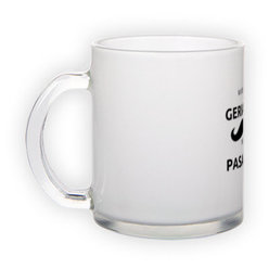 Frosted glass mug (300 ml)