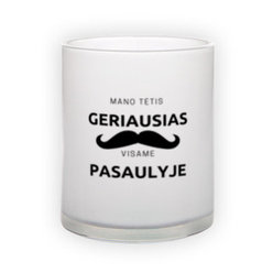 Frosted glass mug (300 ml)