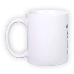 Standard white mug (300 ml)