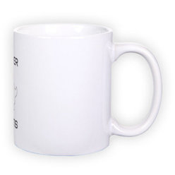 Standard white mug (300 ml)