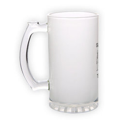 Matinio stiklo bokalas (500 ml)