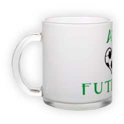 Frosted glass mug (300 ml)