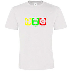 T -shirts with your photo, notes, white