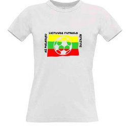 Women's T-shirt with your choice of photos, notes, white