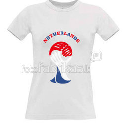 Women's T-shirt with your choice of photos, notes, white