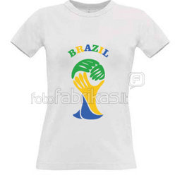 Women's T-shirt with your choice of photos, notes, white
