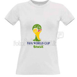 Women's T-shirt with your choice of photos, notes, white
