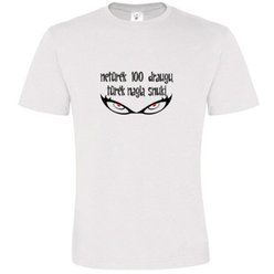 T -shirts with your photo, notes, white