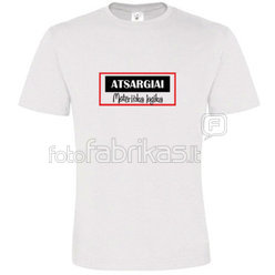 T -shirts with your photo, notes, white