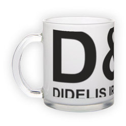 Frosted glass mug (300 ml)