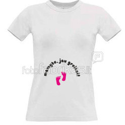 Women's T-shirt with your choice of photos, notes, white